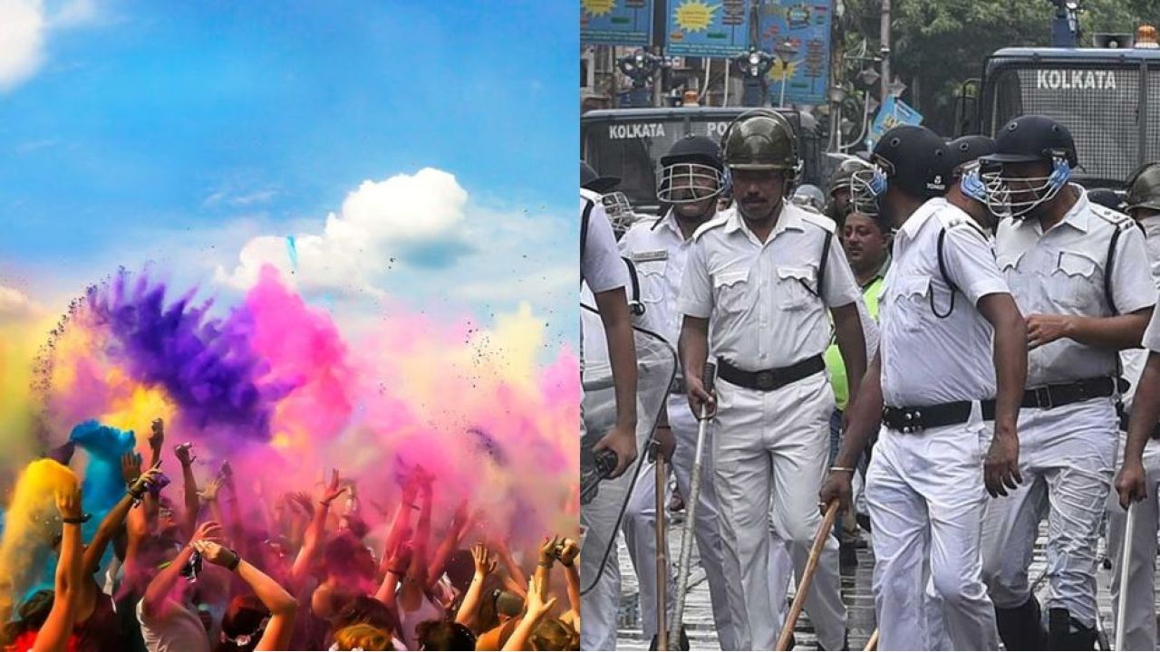 দোল-হোলিতে অলিগলিতেও পুলিশের কড়া নজরদারি: উৎসবে লাগাম টানছে লালবাজার
