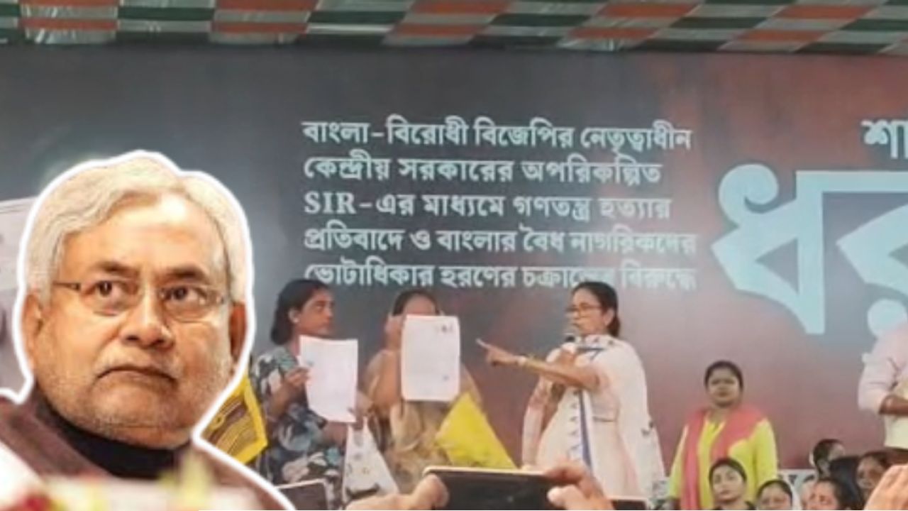 &lsquo;বেচারা নীতীশ কুমার!&rsquo; বিজেপির &lsquo;খপ্পরে&rsquo; পড়ে জেডিইউ প্রধানের দশা নিয়ে কটাক্ষ মমতার