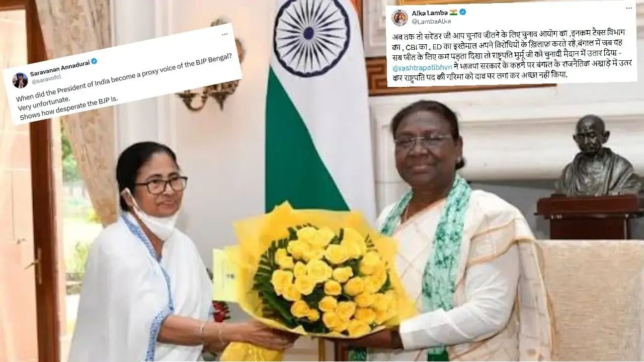 রাষ্ট্রপতি ইস্যুতে তৃণমূলের পাশে কংগ্রেস-ডিএমকে! বাংলার ভোটের আগে বিরোধী ঐক্যের বার্তা?