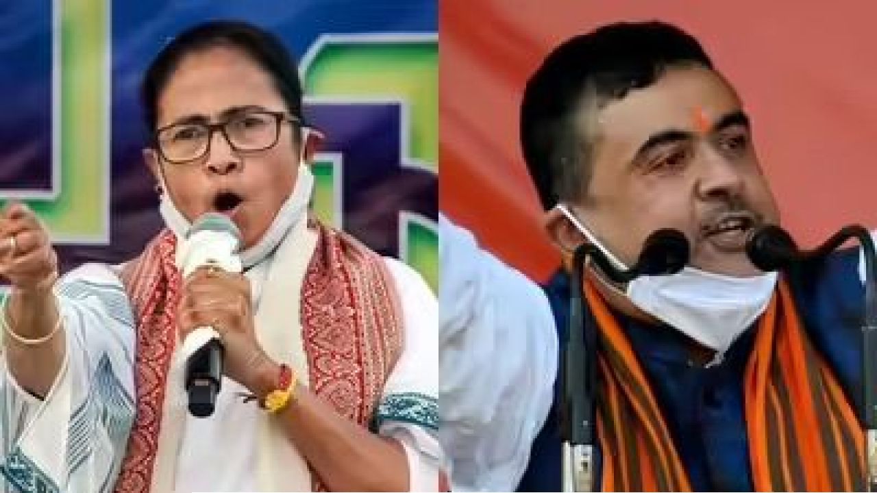 ভবানীপুরে মুখোমুখি মমতা-শুভেন্দু! ঘরের মাঠে রেকর্ড জয়ের হুঙ্কার তৃণমূল সুপ্রিমোর