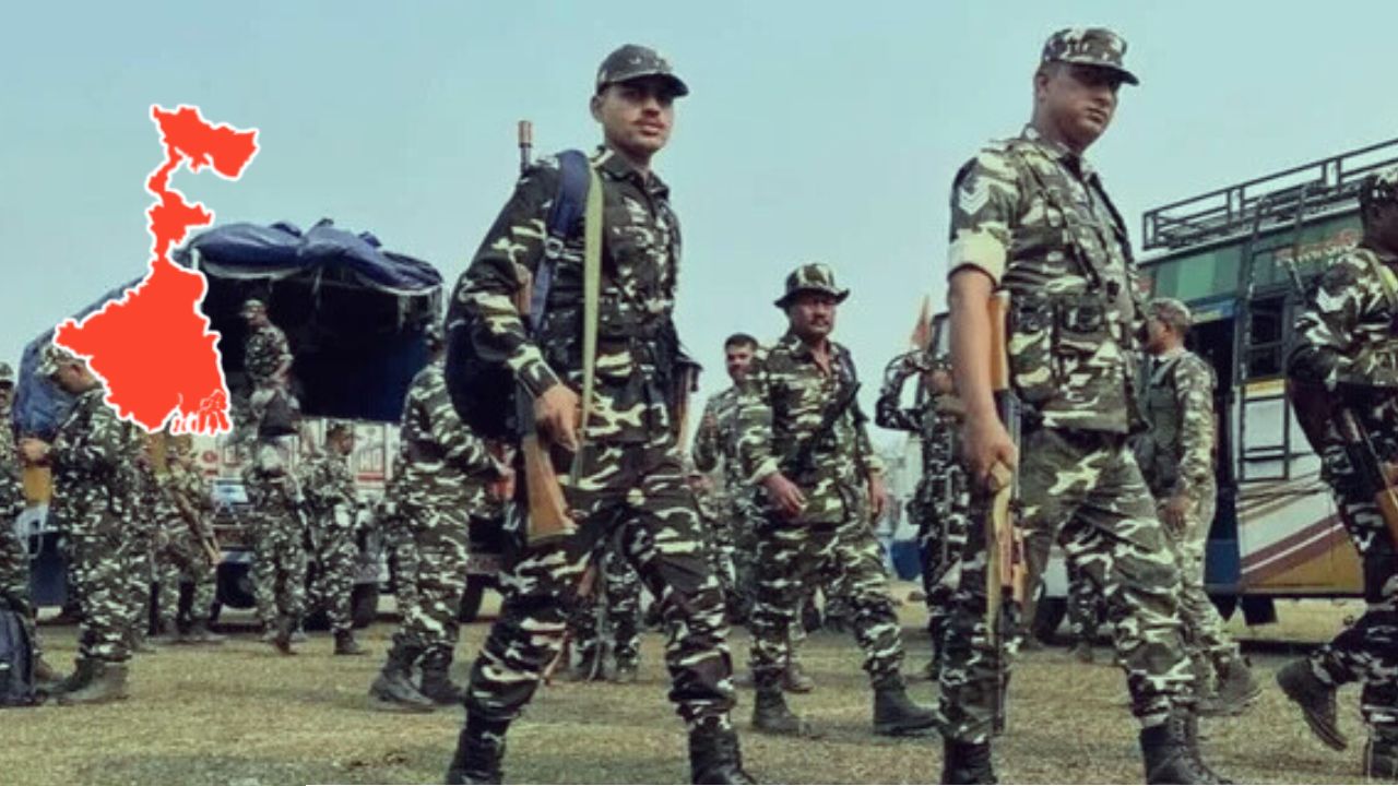 নজিরবিহীন সিদ্ধান্ত কমিশনের! প্রতি দফায় ২৫০০ কোম্পানি কেন্দ্রীয় বাহিনী মোতায়েন, বুথের বাইরের 'হুমকিতে'ও হবে পুনর্নির্বাচন