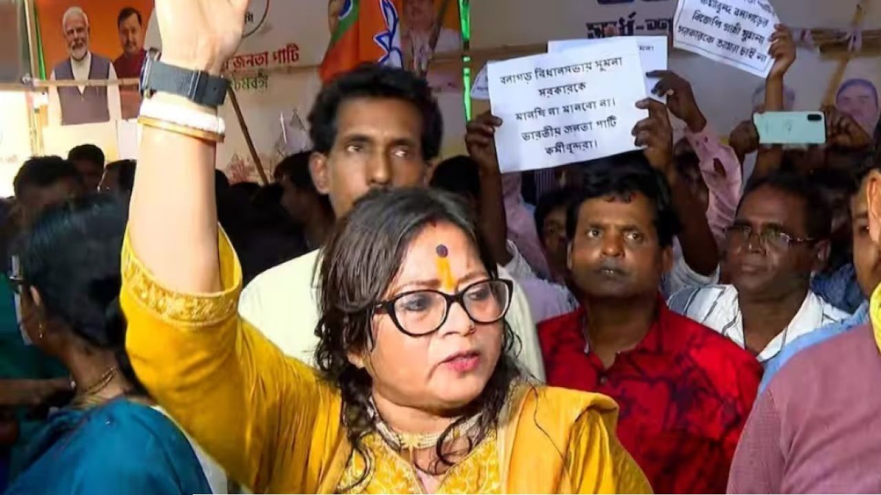 ফের বিজেপির সদর দফতরে ধুন্ধুমার, বলাগড়ের প্রার্থীকে নিয়ে বিদ্রোহ চরমে!