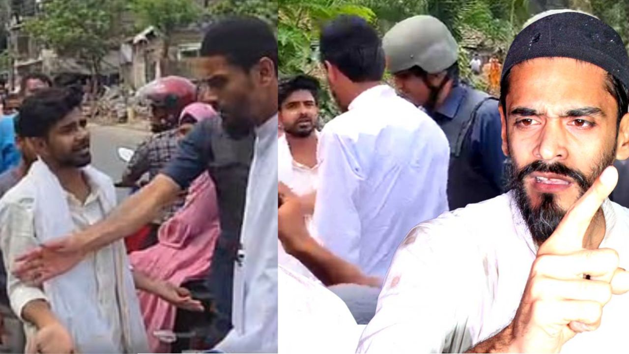 ভাঙড়ে নওশাদ সিদ্দিকিকে ঘিরে ‘জয় বাংলা’ স্লোগান, ভোট চলাকালীন ধুন্ধুমার পরিস্থিতি