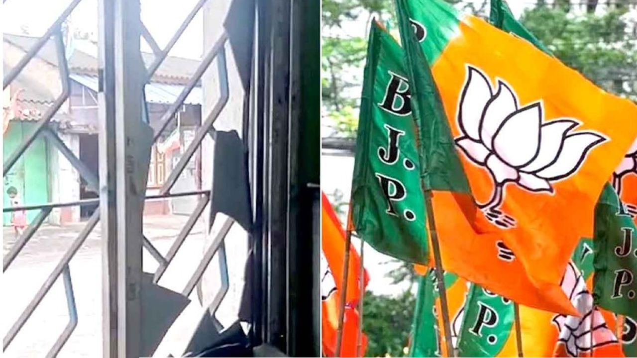 এক্সিট পোলের ট্রেন্ড আসতেই হলদিয়ায় তৃণমূলের অফিসে হামলা! অভিযোগের তির বিজেপির দিকে