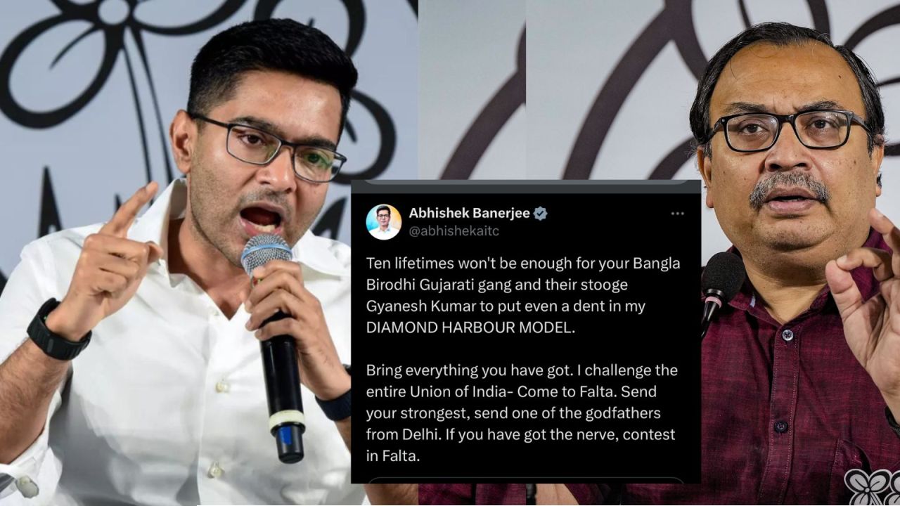&ldquo;১০ জন্মেও দাঁত ফোটাতে পারবে না!&rdquo; ফলতায় পুনর্নির্বাচন নিয়ে কমিশনকে তুলোধোনা অভিষেকের, সরব কুণালও