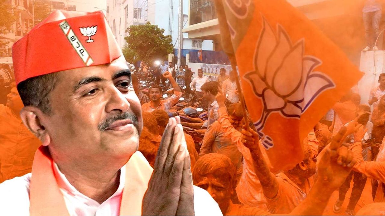 রাজ্যপাটে কি এবার &lsquo;নন্দীগ্রামের রাজা&rsquo;? সল্টলেকে আসতেই শুভেন্দুকে ঘিরে তুমুল উন্মাদনা, শান্তিকুঞ্জে পুলিশের কড়া পাহারা!