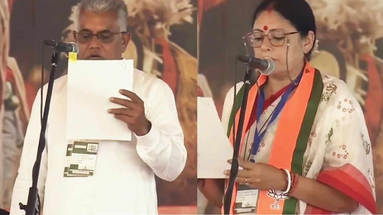 ব্রিগেডে গেরুয়া বিপ্লব! মুখ্যমন্ত্রী শুভেন্দুর &lsquo;পঞ্চপাণ্ডব&rsquo; কারা? দিলীপ-অগ্নিমিত্রাদের হাতেই বাংলার ভাগ্য?