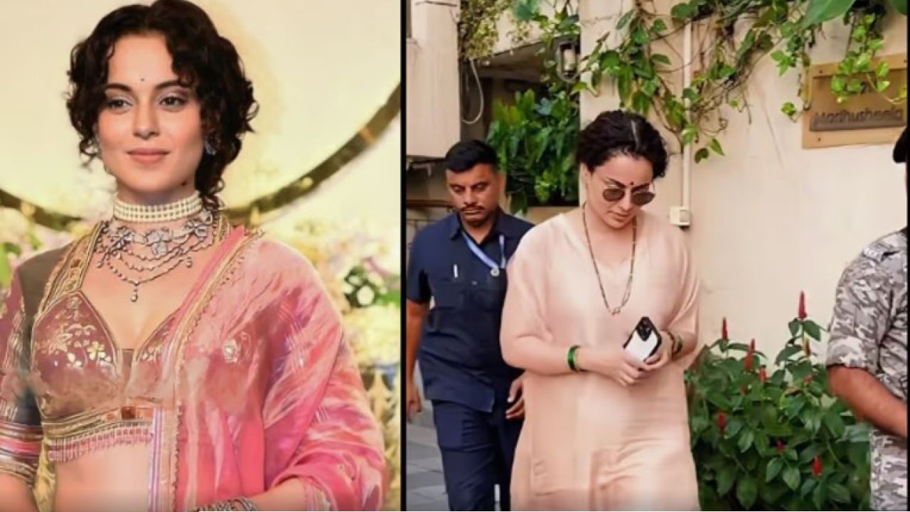 গোপনেই ছাদনাতলায় কঙ্গনা? কপালে সিঁদুর, গলায় মঙ্গলসূত্র পরে ক্যামেরা দেখেই ছুটলেন গাড়ির দিকে!