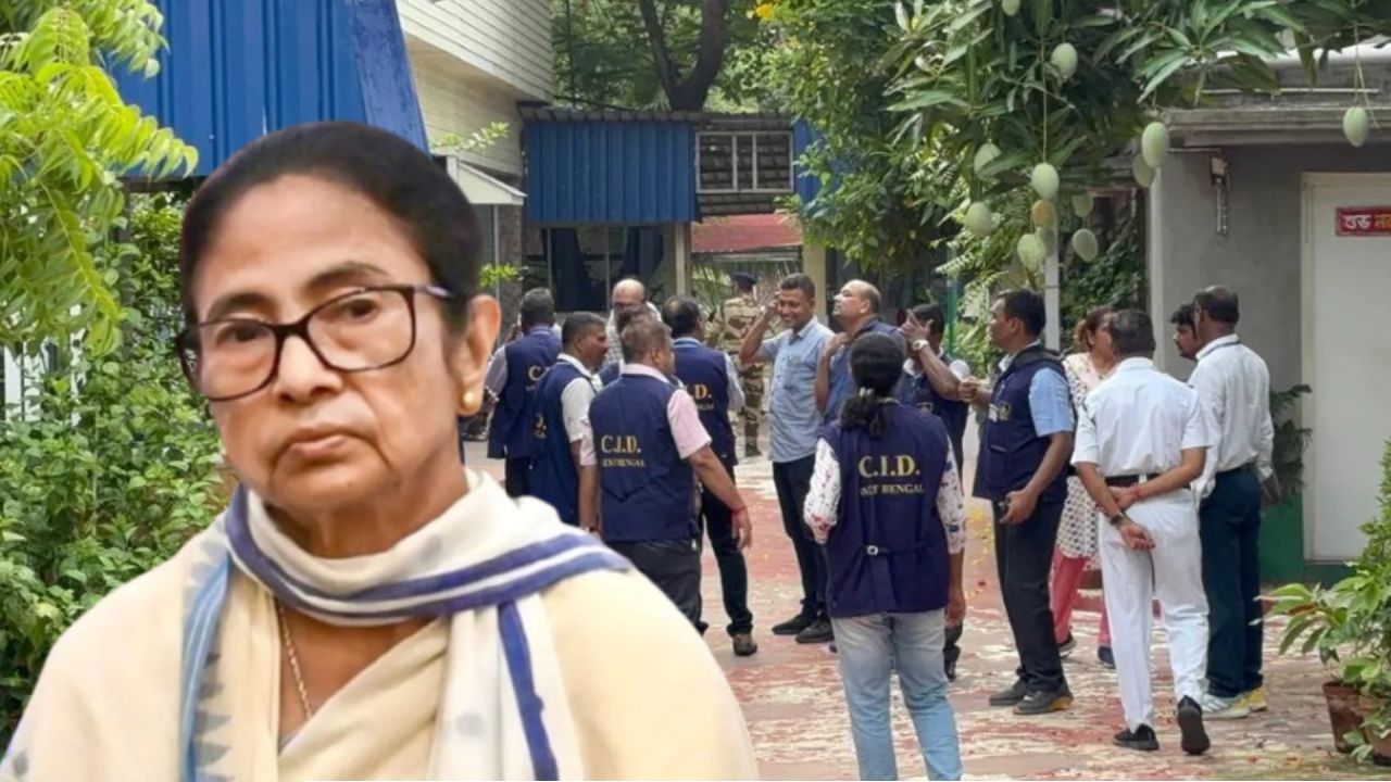 কালীঘাটে সিআইডির হানা! মমতার ডেরায় ধুন্ধুমার, শেষ ডেডলাইনের আগে পার্টি অফিস ঘিরল কেন্দ্রীয় বাহিনী