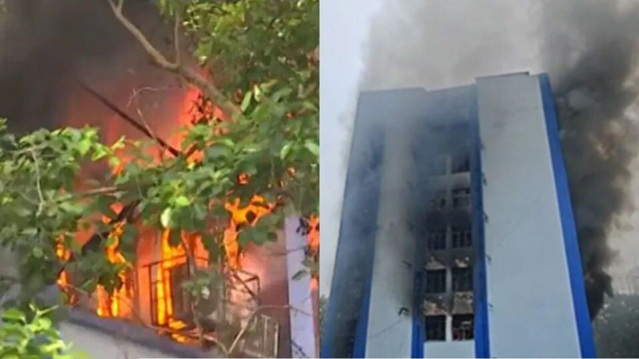 &lsquo;পুষ্পা&rsquo; গ্রেপ্তারের পরই কি প্রমাণ লোপাটের চেষ্টা? এবার আলিপুরে জাহাঙ্গির খানের সরকারি দপ্তরে দাউদাউ আগুন, ৭ তলায় আটকে মানুষ!
