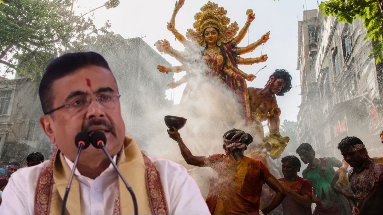 বিরাট ধাক্কা বড় ক্লাবগুলোর! দুর্গাপুজোর সরকারি অনুদান নিয়ে এক ঐতিহাসিক ও চমকে দেওয়া ঘোষণা মুখ্যমন্ত্রী শুভেন্দুর