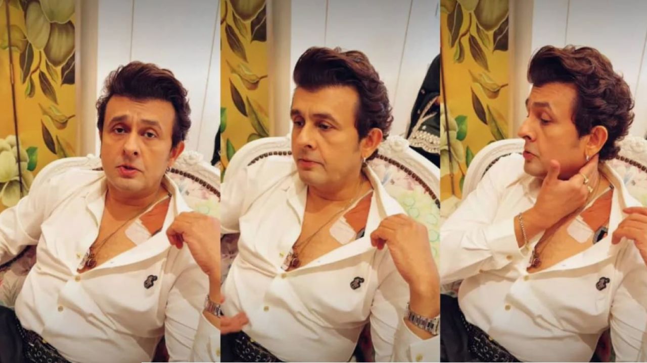 কণ্ঠস্বর ভারী, কাঁধে ব্যান্ডেজ! অসহ্য যন্ত্রণায় ছটফট করছেন সোনু নিগম, গায়কের কী এমন রোগ হলো?