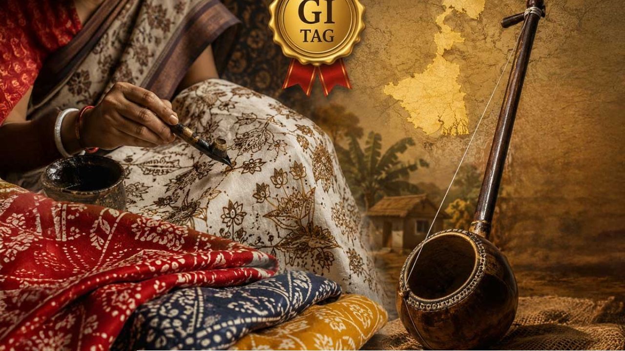 শান্তিনিকেতনের বাটিক থেকে জনাইয়ের মনোহরা, আন্তর্জাতিক স্বীকৃতি পেল বাংলার ১২ ঐতিহ্যবাহী পণ্য