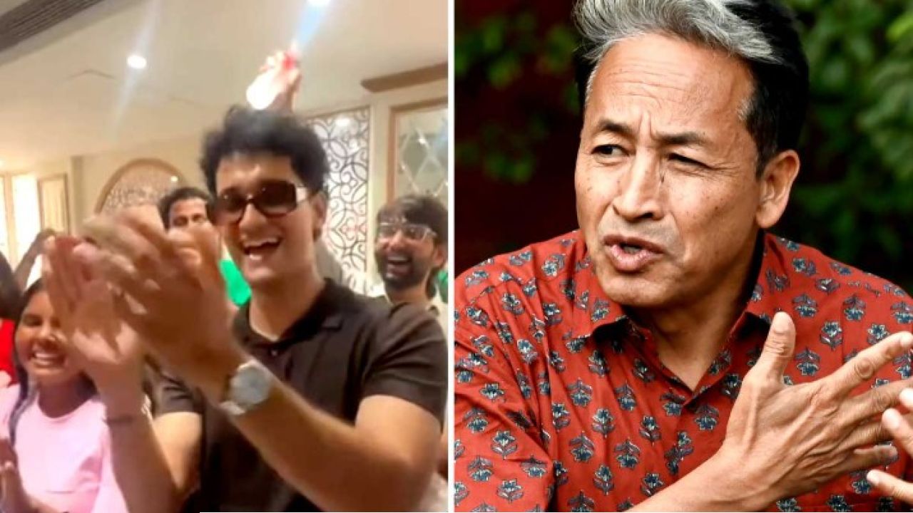 একদিকে কান্নার রোল, অন্যদিকে উদ্দাম নাচ! ‘আরশোলা’দের কড়া বার্তা সোনমের, দিল্লিতে মহা বিতর্ক