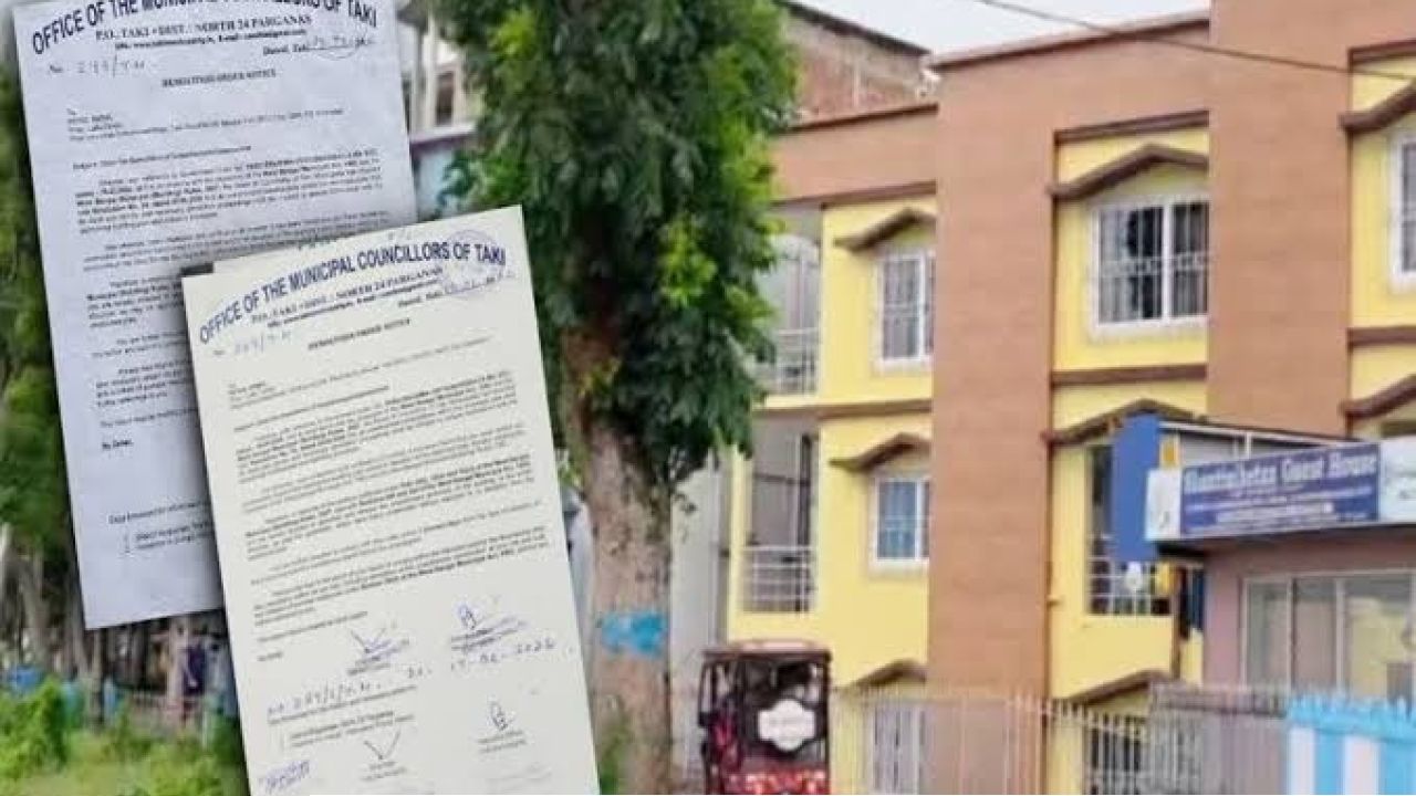 ইছামতীর পাড়ে ধুন্ধুমার! আদালতের নির্দেশে বিলাসবহুল হোটেলে চলল বুলডোজার, বিশাল পুলিশ বাহিনী ঘিরে ফেলল টাকি