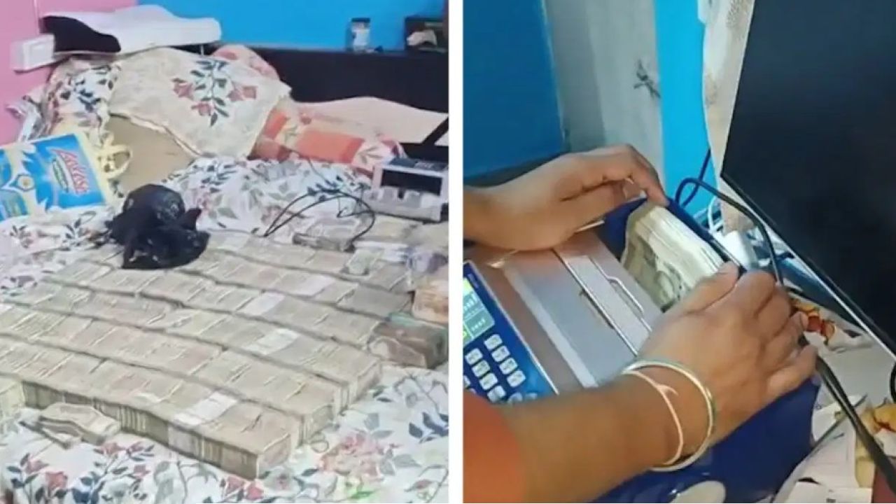ফ্ল্যাটে আলমারি খুলতেই থরে থরে নোটের পাহাড়, গুনতে আনতেই হলো মেশিন!