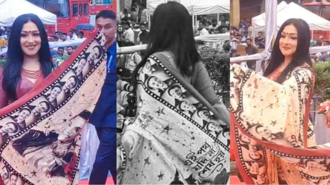 মহানায়কের জন্মশতবর্ষে উত্তম-সাজ ঋতুপর্ণার