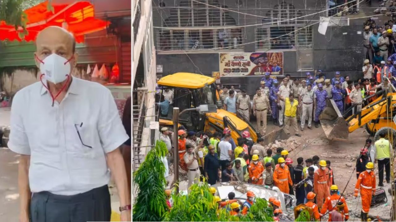 এক ঘরে ৩ জন, ভাড়া ৩০ হাজার! দিল্লির ধসে পড়া মেসবাড়ি ঘিরে প্রাক্তন বায়ুসেনা কর্তার কীর্তি ফাঁস