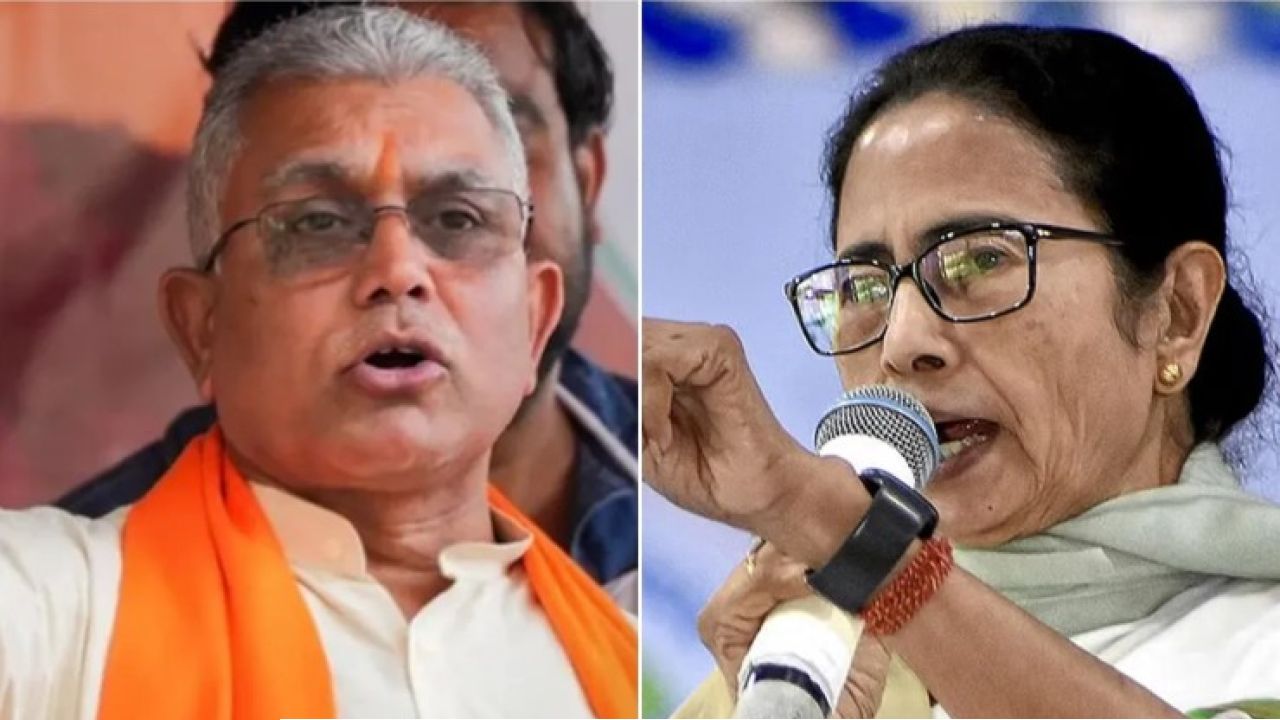 Nandigram By Election: নন্দীগ্রামে ফের লড়ছেন মমতা? 'আর কোথায় কোথায় হারবেন!' দিলীপের খোঁচা মমতাকে