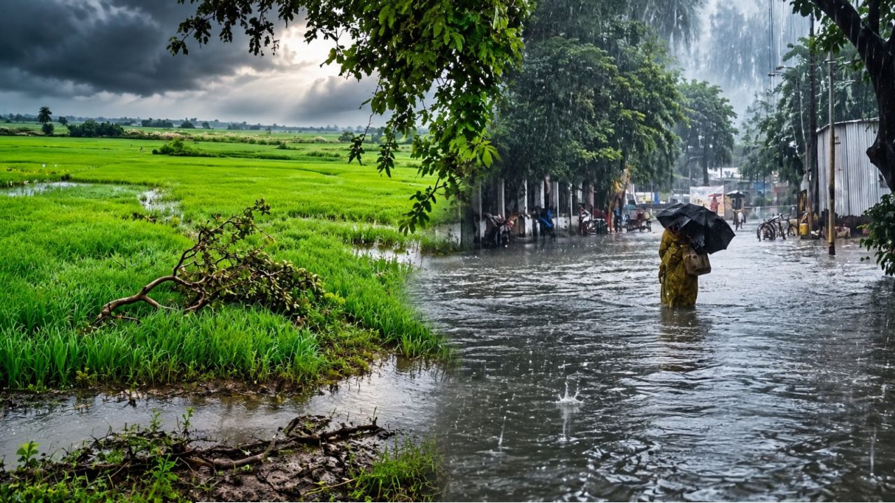 South Bengal Weather: গভীর নিম্নচাপের প্রভাবে উত্তাল দক্ষিণবঙ্গ! কলকাতার পাশাপাশি জলে ভাসছে হাওড়া, ঝাড়গ্রাম