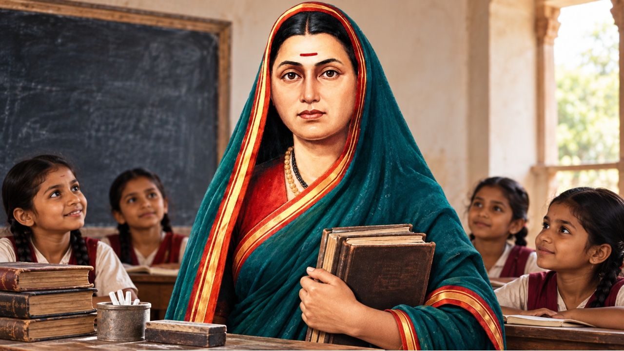 অপমানের জবাবে হাতে চক-ডাস্টার: ভারতের প্রথম নারী শিক্ষিকার অদম্য লড়াই