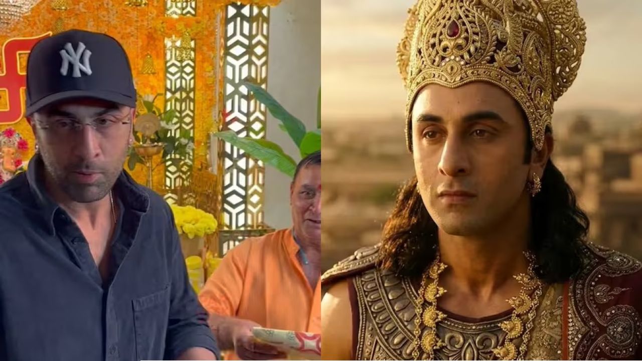 Ranbir Kapoor: রামের ভূমিকায় ভক্তির আবহ, গণেশপুজোয় প্রসাদেই আপত্তি? রণবীরের ভাইরাল ভিডিও ঘিরে বাড়ছে বিতর্ক 