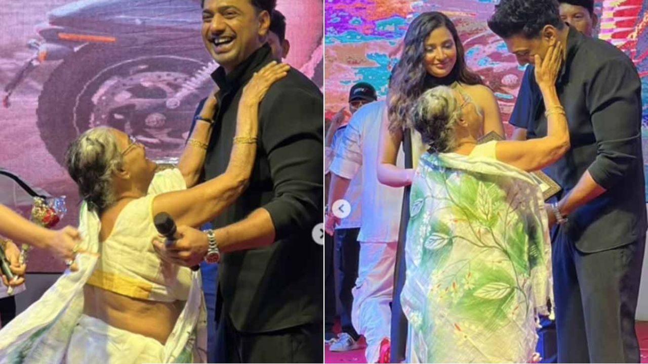 Dev Desu 7: দেবকে জড়িয়ে বৃদ্ধার স্নেহের চুম্বন, শিলিগুড়িতে ‘দেশু ৭’-এর প্রচারে আবেগঘন মুহূর্ত