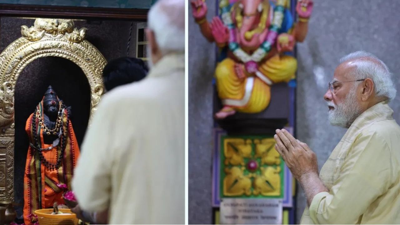  Narendra Modi: প্রশাসক হিসেবে ২৫ বছর পূর্ণ! শুভক্ষণে দিল্লির বিনায়ক মন্দিরে পুজো দিলেন প্রধানমন্ত্রী নরেন্দ্র মোদী