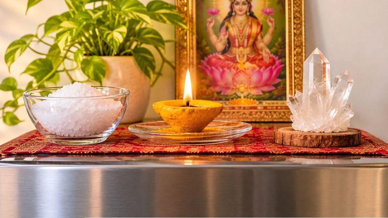 Vastu Tips: ফ্রিজের উপরেই লুকিয়ে বাস্তু রহস্য? এই ৩ জিনিস রাখলে ঘরে ফিরবে সুখ-শান্তি