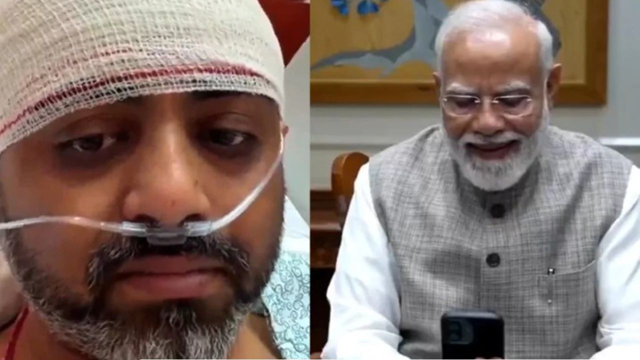 Modi Smit Call: মৃত্যুর মুখ থেকে যাত্রীদের বাঁচিয়ে চোখে জল স্মিতের! মোদীর ফোনে গীতা-হনুমান চালিশার চর্চা