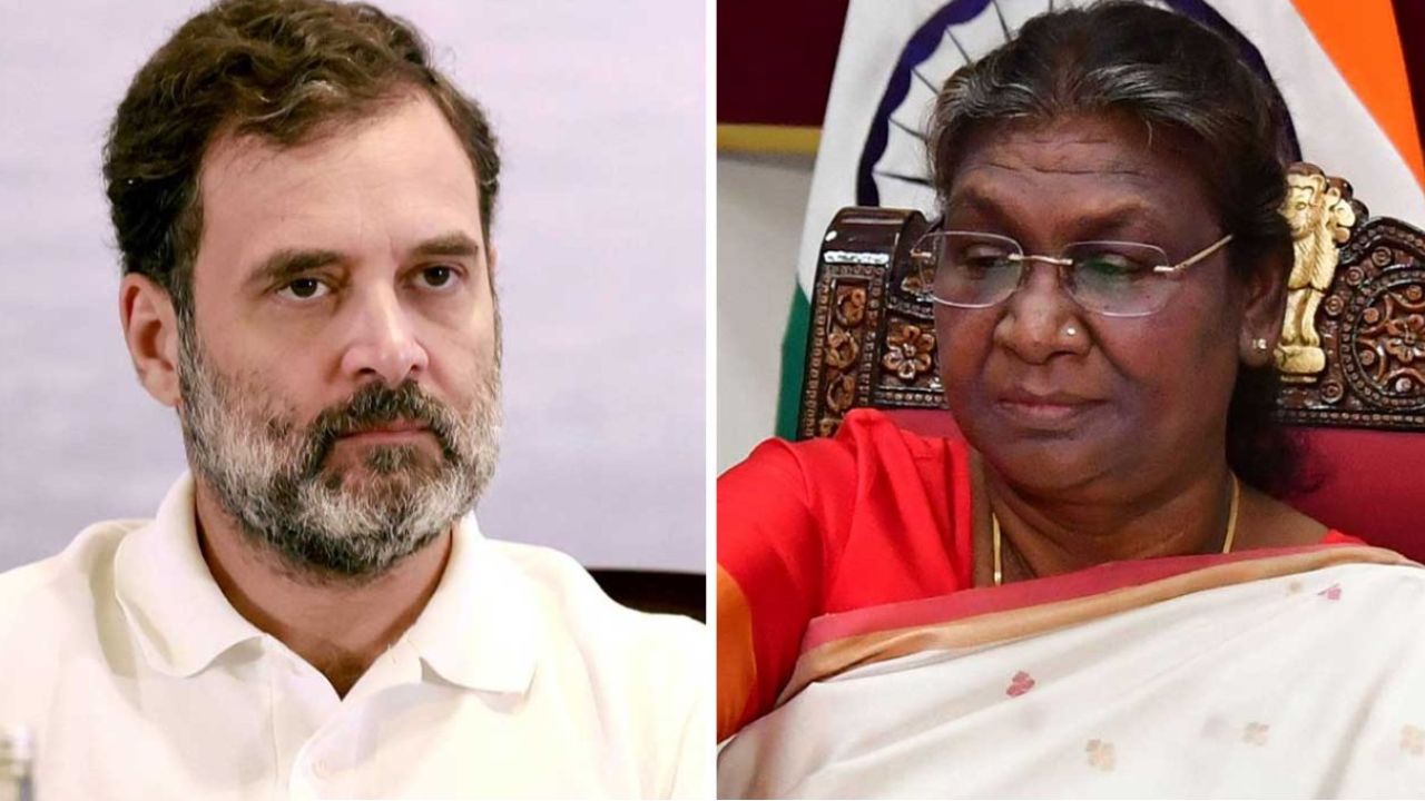 Droupadi Murmu: রাষ্ট্রপতির সঙ্গে বৈঠক ঘিরে সংঘাত! ‘মিথ্যাভাষণের রোগে আক্রান্ত’, রাহুলের বিরুদ্ধে সোচ্চার বিজেপি